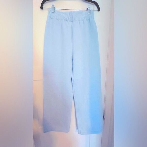 Lapel Collar Sweater Jacket & Trousers Lounge Set ONE SIZE FITS MOST - Picture 3 of 3